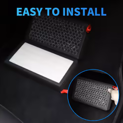 Carwiner Cabin Air Filter 2PCS for Tesla Model 3 Model Y with Activate