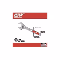 Milwaukees ?????????????????? 12 inches Adjustable Wrench + free TPT Premium card