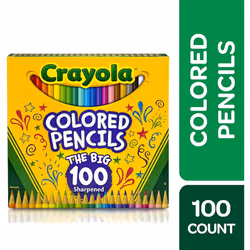 Crayola Colouring Pencils, Pack of 100