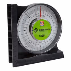 Greenlee 1895 Angle Protractor & Magnetic Base