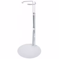 Kaiser Doll Stand 2501 - White Doll Stand for 12"" to 18"" Fashion Dol