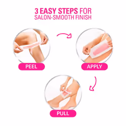 Veet Full Body Waxing Kit - Sensitive Skin Pack of 20 Wax Strips