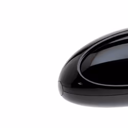 A di Alessi ASG22 B Gnam Bread Bin, Black, Plastic