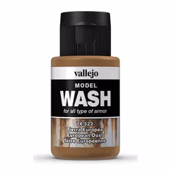 Vallejo European Dust, 35 ml, Brown, Bottle