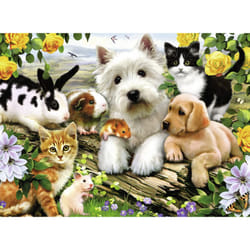 Ravensburger Happy Animal Buddies | 300-Piece Jigsaw Puzzle for Kids | Unique  Pieces | Fun & Educational Toy