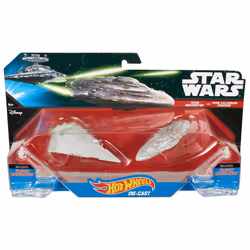 Hot Wheels Star Wars Starship Star Destroyer vs. Mon Calamari Cruiser Vehicle 2-Pack