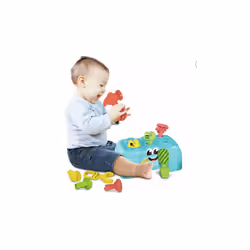 old Baby Clementoni ECO Toy Workbench - baby toys 10 months and over Sustainable Fun for Little Builders