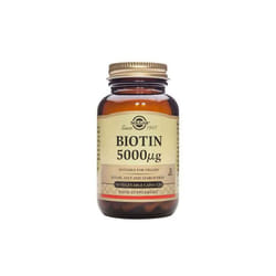 Solgar Biotin 5000mcg 50's Healthy Skin, Nails & Hair Beauty & Wellness Supplements Non-GMO