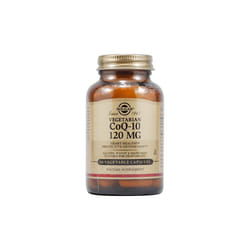 Solgar Vegetarian CoQ-10 120 mg Dietary Supplement 60's Vegetable Capsules Heart Health, Protection Antioxidant