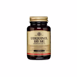 Solgar Ubiquinol 100mg (Reduced CoQ-10) Dietary Supplement 50 Softgels Advanced Antioxidant Support