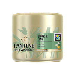 Pantene Hair Mask With Biotin, Keratin And Bamboo, Helps Support Hair Growth & Reduce Hair Loss, For Strong and Long Hair 300ml