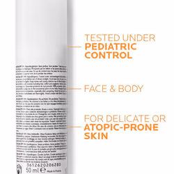 La Roche-Posay Anthelios Dermo-Pediatrics Baby Milk SPF 50+, Skin Moisturizer, UVB & UVA Protection, Soft Texture, Non-greasy, 50ml