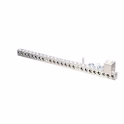 SIEMENS ECGB201 Ground Bar Kit with 20 Terminal Positions and a Ground Lug