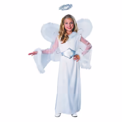 Rubies Child's Feathered Fashions Snow Angel Costume Large