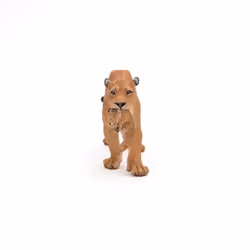 Papo Wild Animal Kingdom Figure  Lioness with Cub  Multicolor (50043)