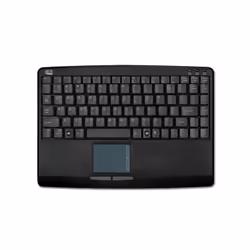 Adesso SlimTouch 410 - Mini Touchpad Keyboard (Black, USB)