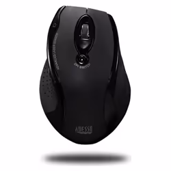 Adesso iMouse G25, Right-hand, Laser, RF Wireless, 1600 DPI, Black