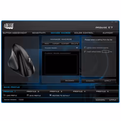 Adesso iMouse E7 - Left-Handed Vertical Ergonomic Programmable Gaming Mouse with adjustable weight - Additional view 8