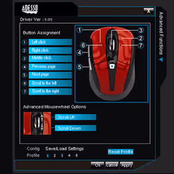 Adesso iMouse S60L - 2.4 GHz Wireless Programmable Nano Mouse - Additional view 8