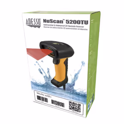 Adesso NuScan 5200TU - Antimicrobial &amp; Waterproof 2D Barcode Scanner - Additional view 7