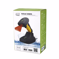 Adesso NuScan 5200TR - 2.4GHz RF Wireless Antimicrobial &amp; Waterproof 2D Barcode Scanner - Additional view 7