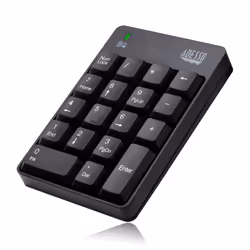 Adesso WKB-6010UB - Wireless Spill Resistant 18-Key Numeric Keypad - Additional view 5