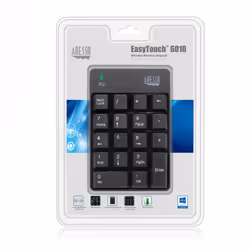 Adesso WKB-6010UB - Wireless Spill Resistant 18-Key Numeric Keypad - Additional view 8