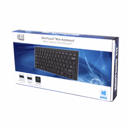 Adesso AKB-111UB SlimTouch Mini Keyboard wired QWERTY US English Mini Black - Additional view 8