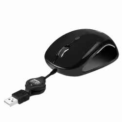 Adesso iMouse S8B - USB Illuminated Retractable Mini Mouse - Additional view 4