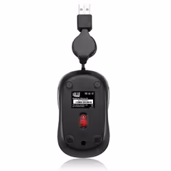 Adesso iMouse S8R - USB Illuminated Retractable Mini Mouse - Additional view 4