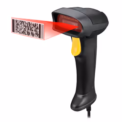 Adesso NuScan 2500TU - Spill Resistant Antimicrobial 2D Barcode Scanner - Additional view 4