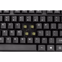 Adesso WKB-1320CB-UK keyboard Mouse included Home RF Wireless QWERTY UK English Black - Additional view 5