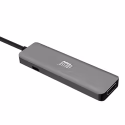Adesso AUH-4020 laptop dock/port replicator Thunderbolt 3 Aluminium - Additional view 4