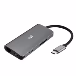 Adesso AUH-4030 laptop dock/port replicator USB 3.2 Gen 1 (3.1 Gen 1) Type-C Grey - Additional view 4