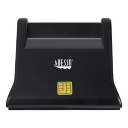 Adesso SCR-300 smart card reader Indoor USB USB 2.0 Black