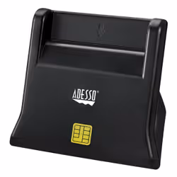 Adesso SCR-300 smart card reader Indoor USB USB 2.0 Black - Additional view 5