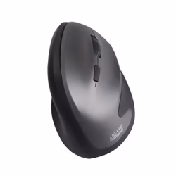 Adesso iMouse A20, Right-hand, Vertical design, Optical, RF Wireless, 2400 DPI, Black