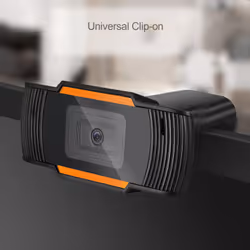 Adesso CyberTrack H2 webcam 640 x 480 pixels USB 2.0 Black, Orange - Additional view 8