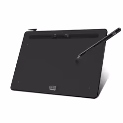 Adesso Cybertablet K10 graphic tablet Black 5080 lpi 254 x 142.24 mm USB