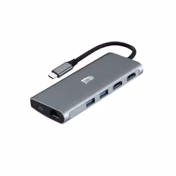 Adesso 9-IN-1 USB-C MULTI-PORT DOCKING STATION interface cards/adapter - Additional view 4