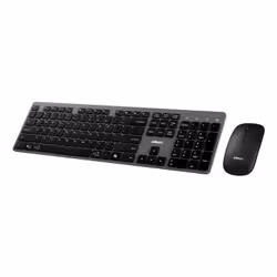 Adesso WKB-7300CB keyboard Mouse included Office RF Wireless QWERTY UK English Black - Additional view 2