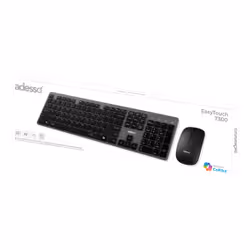 Adesso WKB-7300CB keyboard Mouse included Office RF Wireless QWERTY UK English Black - Additional view 8