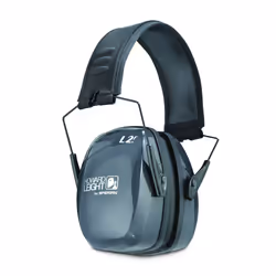 Howard Leight by Honeywell Leightning L2F Folding Slim Shooting Earmuff (R-01525) Black/Gray Large