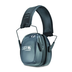 Howard Leight by Honeywell Leightning L2F Folding Slim Shooting Earmuff (R-01525) Black/Gray Large