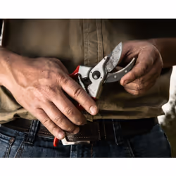 Felco 2 pruning shears Anvil Red