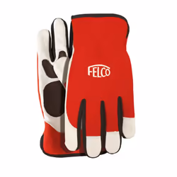 Felco Work Gloves Model 702 - soft leather with elasticated cuff - Genuine Felco - Small