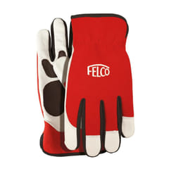 Felco Work Gloves Model 702 - soft leather with elasticated cuff - Genuine Felco - Extra Large