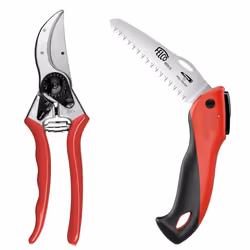 Felco Model 2 Original secateurs with compact folding tree pruning saw