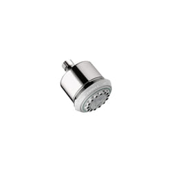 hansgrohe Clubmaster 4-inch Easy Clean Easy Install Showerhead Modern 3-Spray Full  Pulsating Massage  Soft spray with QuickClean in Chrome  28496001