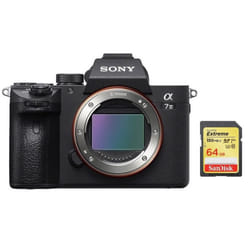 SONY A7 III Body + SanDisk Extreme 64G SD card
